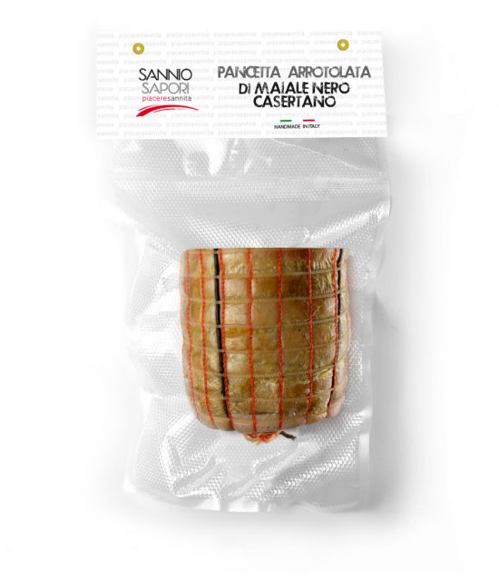 Casertana pig rolled Pancetta 250 gr.