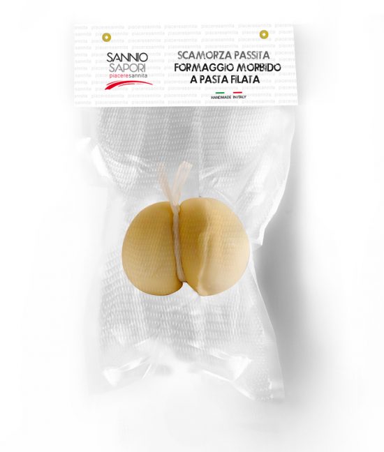 Scamorza passita packung mit 2 Stück 250 gr.
