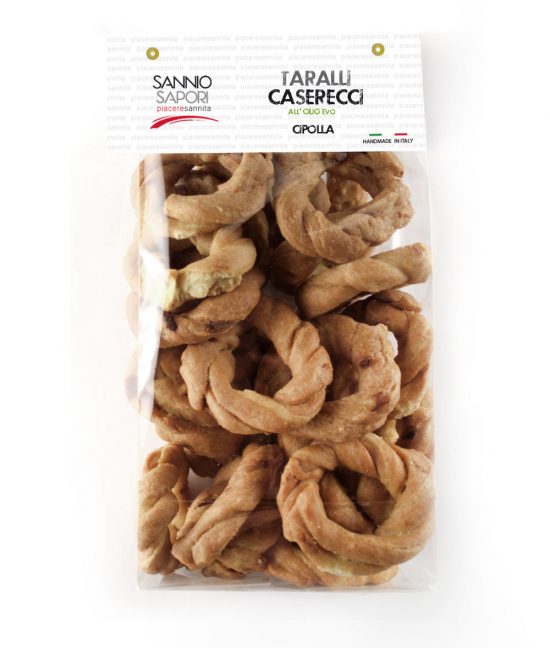 Taralli caserecci alla cipolla